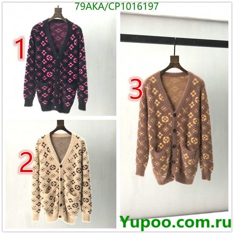 Louis Vuitton Cardigan, Lv Sweater, Winter Casual, Autumn And Winter, Cardigan Sweater, Sweater Cardigan, Women's Clothing, Louis Vuitton, Clothes For Women