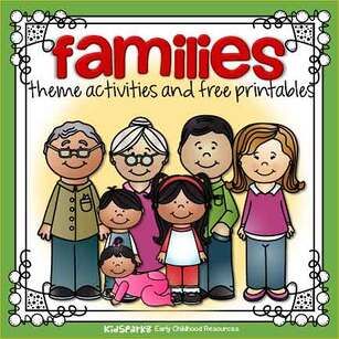 Families For Preschool Activities, Families Preschool Theme Activities, Family Toddler Lesson Plans, Family Theme Activities For Kindergarten, Preschool Family Unit Activities, Family Learning Activities Preschool, My Family Activities For Kindergarten, Learning About Families Preschool, Family Unit For Preschool