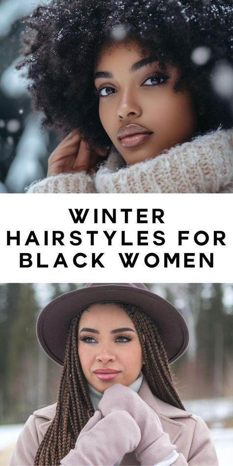 Winter Crochet Hairstyles, Winter Wigs For Black Women, 4c Protective Styles, Winter Hairstyles For Black Women, Black Women Wigs, Gorgeous Braids, Women Wigs, Kanekalon Hairstyles, Weave Styles