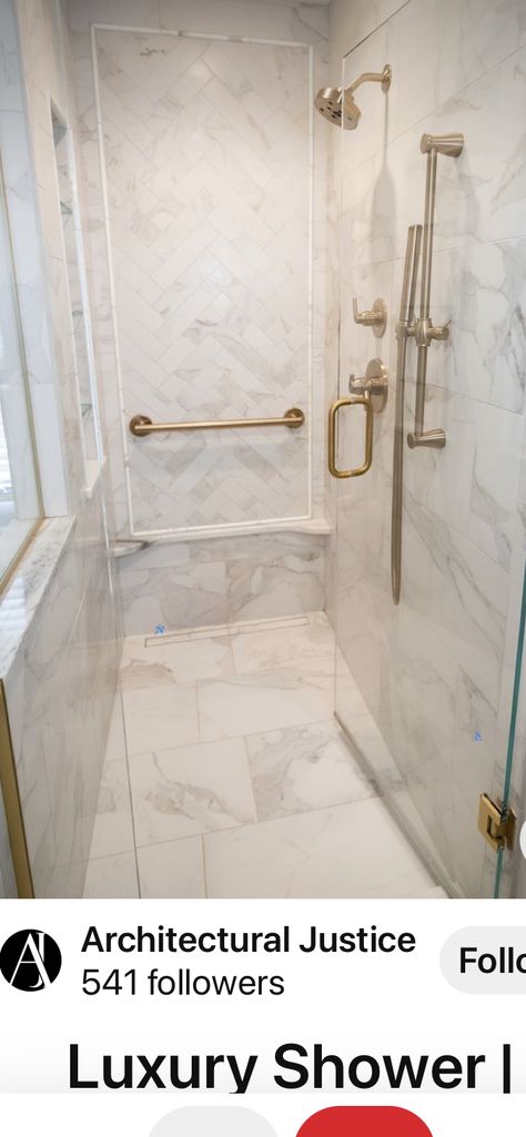 Bathroom Ideas Marble Floor, Marble Like Porcelain Tile Bathroom, Calacutta Bianco Porcelain Tile Bathroom, Shower Tile On Ceiling, Calacatta Gold Porcelain Tile Bathroom, Shower Bar Placement, Marble Look Tile Bathroom, Porcelain Shower Tile, Calacatta Gold Bathroom