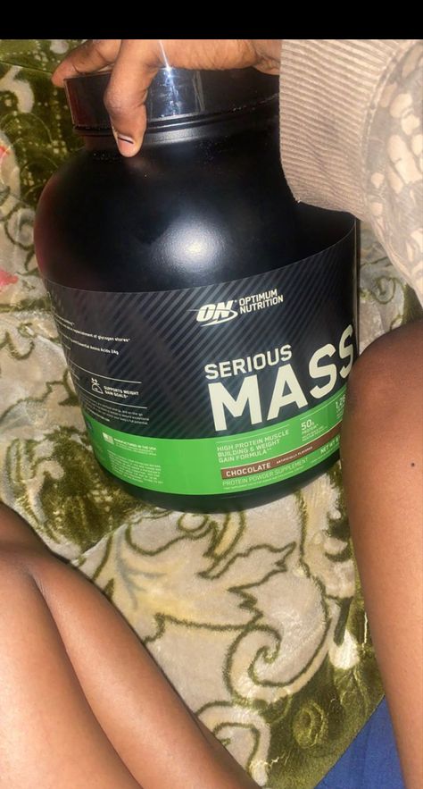 I just got the serious mass protein powder I’d be updating you guys on improvement You can get it on the link below Serious Mass Before And After, Protein To Build Muscle, Vitamin C And Zinc, Mass Gainer, Weight Gainer, Ronnie Coleman, Chocolate Protein Powder, Optimum Nutrition, Chocolate Protein