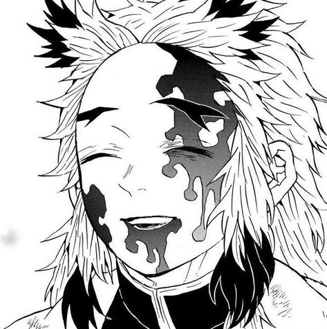 Kimetsu No Yaiba, A Drawing, Anime Character, The Story, Black And White, Hair, Anime, White, Black