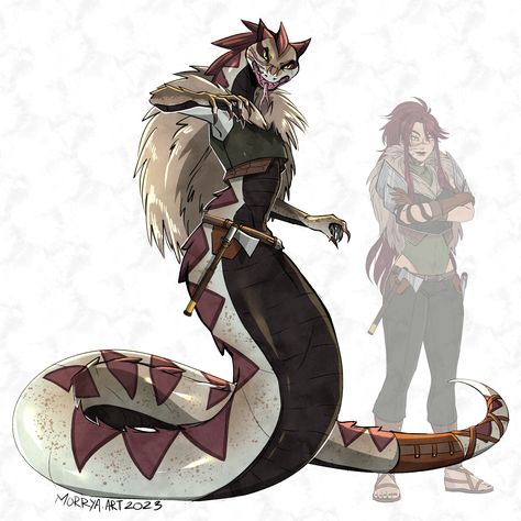 D&d Shifter, Naga Character Design, Shapeshifter Character Design, Dnd Shifter, Snake Character Design, Shifter Dnd, Humanoid Dragon, Dragon Shifter, Snake Art