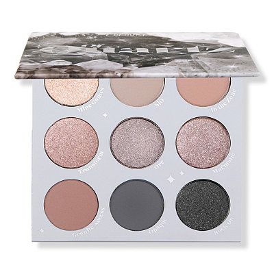 OMG. Gotta have this: ColourPop Of Quartz Pressed Powder Palette Cool Toned Eyeshadow Palette, Smokey Eye Palette, Fall Makeup Trend, Soft Smokey Eye, Powder Palette, In The Zone, Neutral Eyeshadow, Angled Brush, The Zone