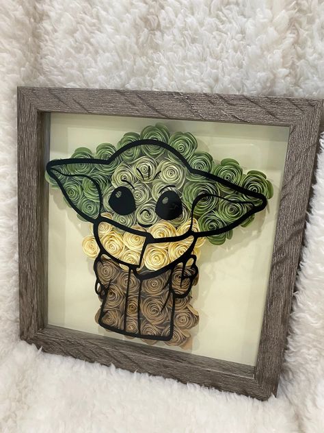 Diy Cricut Projects Cardstock Papers, Shadow Box Ideas Cricut, 3d Cricut Projects, Paper Flowers Shadow Box Ideas, Disney Shadow Box Ideas Diy, Disney Shadow Box Ideas, Disney Cricut Shadow Box Ideas, Star Wars Shadow Box Ideas, Dollar Tree Cricut Projects