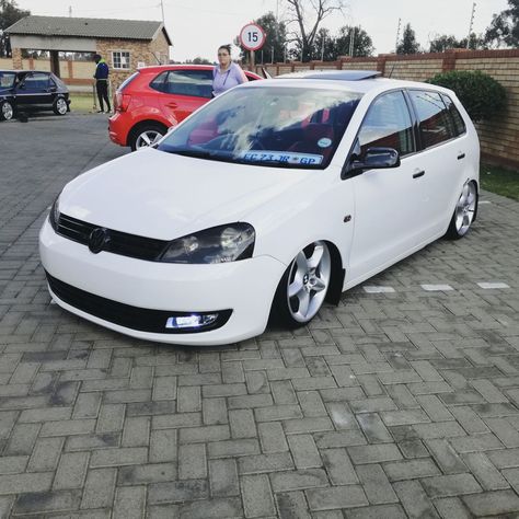 Polo Vivo Stance, Polo Vivo, Black Mercedes, Black Mercedes Benz, Vw Golf 1, Stanced Cars, Stance Cars, Golf 1, Vw Polo