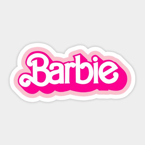 Barbie And Her Friends, Barbie Cat, Barbie Stickers, Custom Hard Hats, Movie Stickers, Custom Car Stickers, Rose Gold Wedding Cakes, Sublimation Gifts, Barbie Car