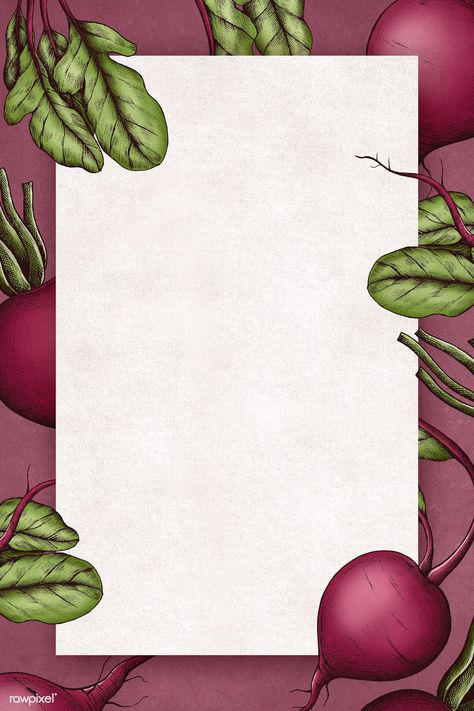 Background Design Food, Salad Drawing, Food Frame, Mockup Ideas, Cake Wallpaper, Vegetable Cartoon, Fruit Cartoon, Garden Frame, Powerpoint Background