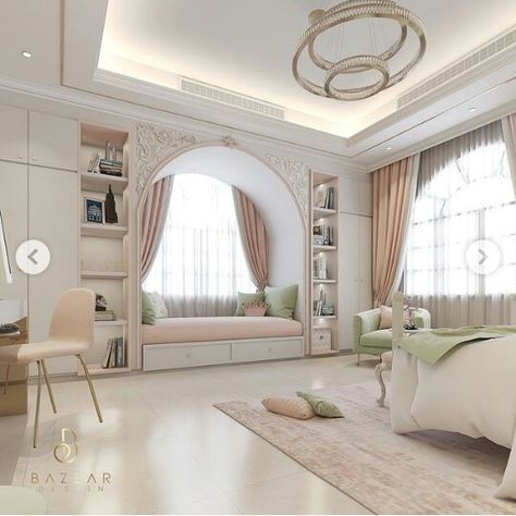 Fancy Rooms Luxury Bedrooms, Khobar City, Fancy Bedroom, Bedroom Ideas For Couples, Beautiful Bedroom Decor, Cool Room Designs, Classy Bedroom, Luxury House Interior Design, Cozy Room Decor