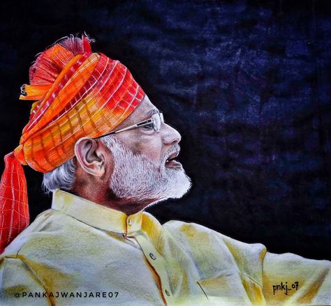 Narendra Modiji Sketch, Narendra Modiji, Graphics Sketchbook, Modi Ji, Photography Graphics, Sketchbook Artist, Illustration Picture, Temple Decor, Paper Graphic