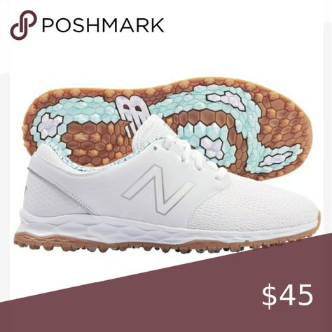 NIKE New Balance Ladies Spikeless Golf Shoes Nike New Balance, Golf Attire Women, Golf Inspiration, Footjoy Golf, New Balance White, Golf Shoe, Golf Attire, New Balance Fresh Foam, Womens Golf Shoes