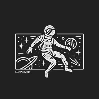 Liam Ashurst, Space Themes, Illustration Line Art, Astronaut Space, Space Illustration, Handmade Stamps, What To Draw, Space Theme, Random Pics