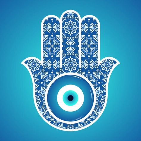 Evil Eye, Clip Art, Illustrations, High Quality, Blue, Art