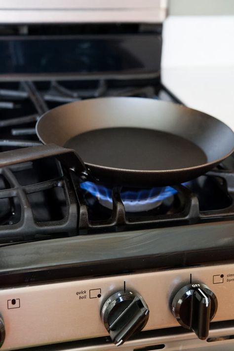 Carbon Steel Skillet, Carbon Steel Pan, Skillet Recipes, Cast Iron Cookware, Steel Wool, Good Housekeeping, But First, Cleaning Tips, Things To Know