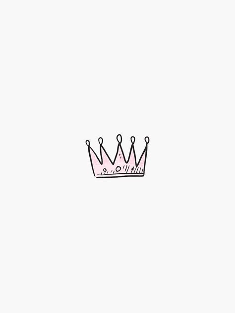 Pink Crown Aesthetic Wallpaper, Pink Crown Aesthetic, Princess Crown Aesthetic, Princess Crown Tattoos, Aesthetic Crown, Rap Logo, Pink Princess Crown, Princess Logo, Crown Icon