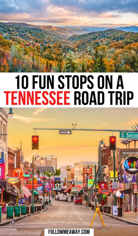 Road Trip To Nashville Tn, Trip Bucket Lists, Places To Visit In Tennessee, Dandridge Tennessee, Tennessee Family Vacation, Things To Do In Tennessee, Travel Tennessee, Gatlinburg Tennessee Vacation, Tennessee Road Trip