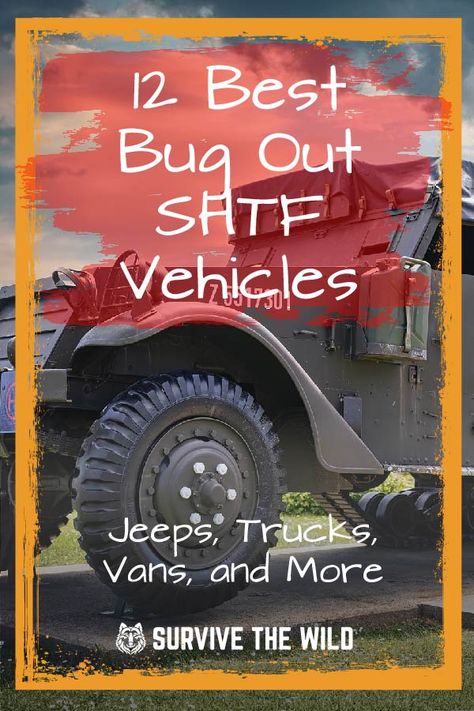 Bug Out Vehicle Ideas, Bug Out Truck, Emp Survival, Shtf Vehicle, Zombies Apocalypse, Bug Out Trailer, Bridal Survival Kit, Survival Skills Emergency Preparedness, Emergency Prepardness