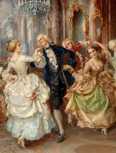 By Luigi Cavaliery - detail - click on image to enlarge... Peculiar Art, Rococo Painting, Gaming Things, Era Victoria, Princess Life, Istoria Modei, Anastasia Romanov, Rococo Art, Artist Residency