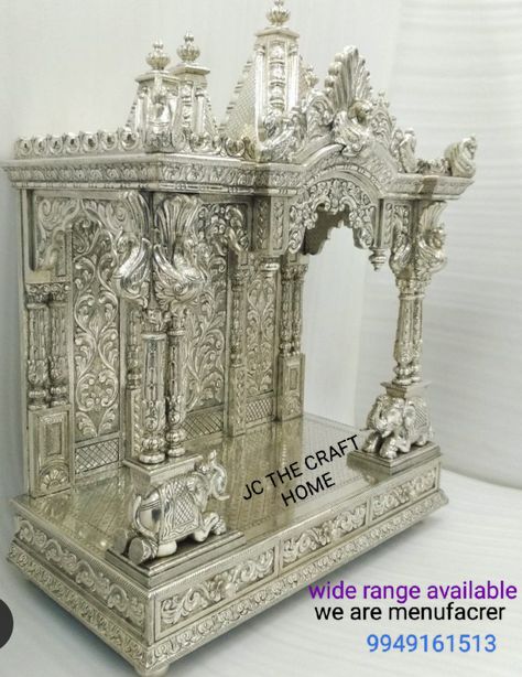 #temple
#satynaryan syami vratam pita
#german silver temple
#pure silver temple
#singhasanm
#home temple
#pelli pitalu
#gaddepitalu Mandir Gate Design, Silver Mandir, Mandir At Home, Puja Mandir, Silver Things, Pooja Decor, Silver Articles, Earrings Diy Handmade, Pooja Items