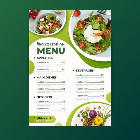 Breakfast Menu Design, Menu Sans Gluten, Healthy Restaurant Food, Grilling Menu, Food Menu Template, Healthy Food Menu, Fast Food Menu, Restaurant Menu Template, Vegetarian Menu