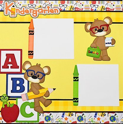 Kindergarten - Scrapbook.com Kindergarten Scrapbook Layouts, Kindergarten Scrapbook, School Layouts, Paris Las Vegas, Rome Antique, School Scrapbook, Image Layout, Vegas Strip, Photo Scrapbook