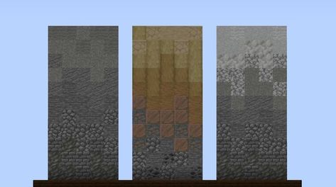 Minecraft Building Gradient, Minecraft Wall Texturing, Minecraft Tuff Block Palette, Minecraft Deep Slate Gradient, Minecraft Gray Gradient, Minecraft Wood Gradient, Minecraft Texturing Walls, Minecraft Stone Wall Texturing, Minecraft Block Pallets Castle