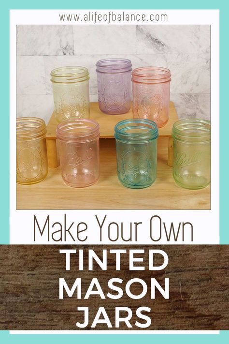 Salsa Jar Crafts, Decorated Jars Ideas, Modge Podge Candles, Tinting Mason Jars Diy, Modge Podge Glass, Painting Canning Jars, Mod Podge Glass, Decorate Glass Jars, Tinted Mason Jars