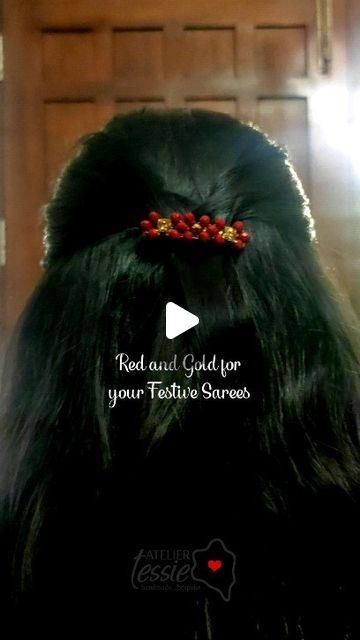 Embrace the magic of a fairytale wedding with our regal red & gold hairclip! Inspired by the fierceness and beauty of Indian princesses, this handcrafted masterpiece adds a touch of timeless elegance to your bridal look. Indian Princess, Wedding Hair Inspiration, Bridal Look, Fairytale Wedding, Bridal Looks, Happily Ever After, Wedding Season, Wedding Hair, Ever After