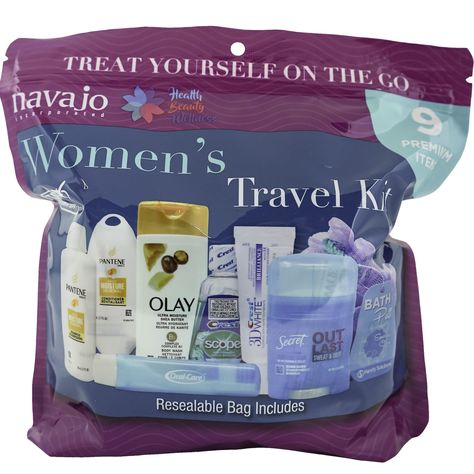 PRICES MAY VARY. Kit includes: Pantene daily Moisture Shampoo, Pantene daily Moisture Conditioner, secret invisible care Antiperspirant Also includes: oral care toothbrush with Cover, Crest with Scope mouthwash, Crest complete with Scope toothpaste, oil of Olay body wash, bath puff and resalable bag 9 Piece kit for Women Tsa Compliant Great for travel Oil Of Olay, Shampoo Pantene, Olay Body Wash, Travel Bathroom, Toilet Bag, Moisturizing Conditioner, Bathroom Toilet, Moisturizing Shampoo, Travel Kit