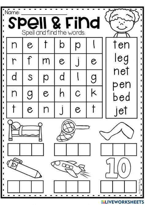 Word Puzzles For Kids, Cvc Worksheets, Cvc Words Worksheets, Materi Bahasa Inggris, Cvc Word Activities, Kindergarten Phonics Worksheets, English Worksheets For Kindergarten, Kindergarten Reading Worksheets, English Activities For Kids