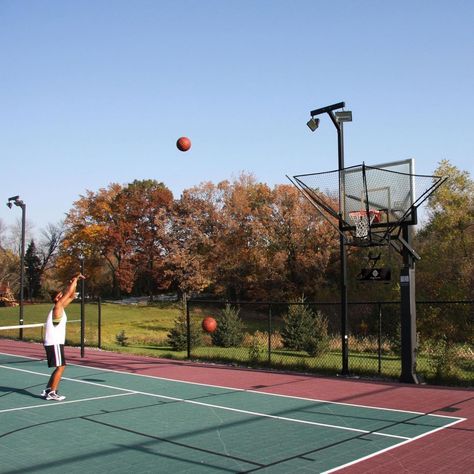 iC3 Basketball Rebounder Net Return System Portable Shot Trainer for Traditional Pole and Wall Basketball Shot, 16 Shots, Above The Rim, Basketball Shooting, Muscle Memory, Vertical Frames, Training Equipment, Tennis Court, Wall Mount