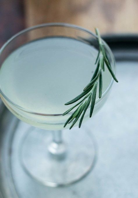 Rosemary Gimlet Cocktail Recipe Gimlet Cocktail, Rosemary Syrup, David Lebovitz, Gin Cocktail Recipes, Gimlet, Gin Fizz, Winter Cocktails, Perfect Cocktails, Triple Sec