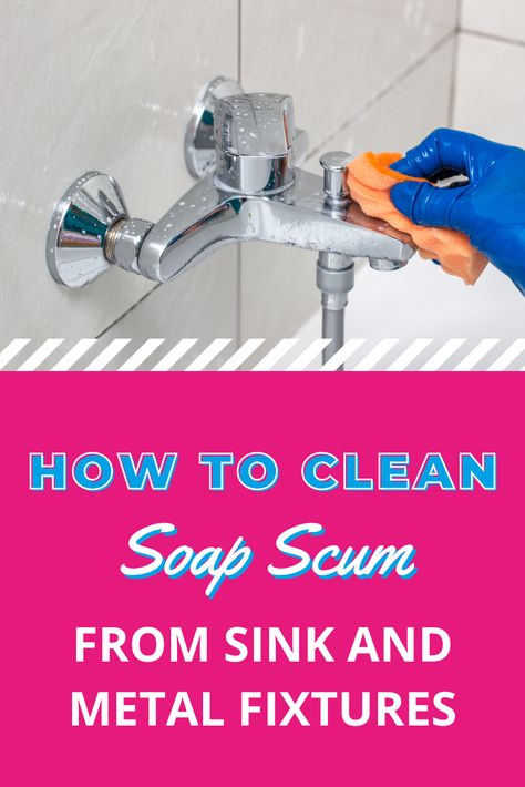 Best Soap Scum Remover, Chrome Shower Fixtures, Cleaning Wood Furniture, Bathroom Cleaners, Concrete Creations, Remove Water Stains, Porcelain Sinks, How To Remove Glue, How To Clean Chrome