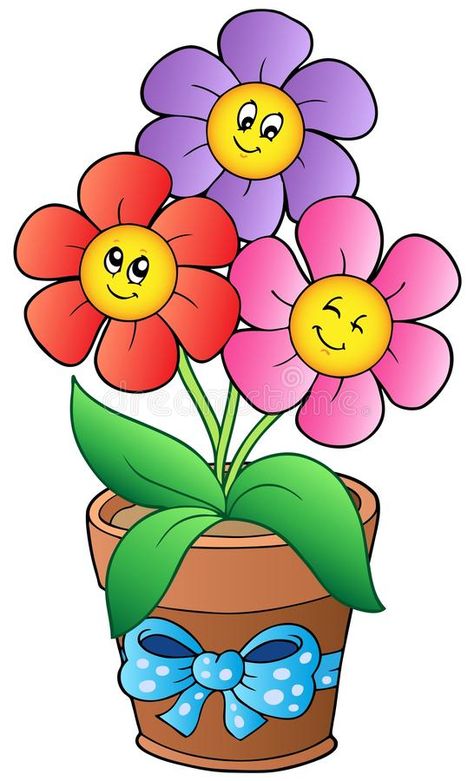 Flower Cartoon, Cartoon Flower, Pola Bordir, Flowers Vector, Cartoon Flowers, 카드 디자인, Buku Skrap, Aktivitas Montessori, Flower Clipart