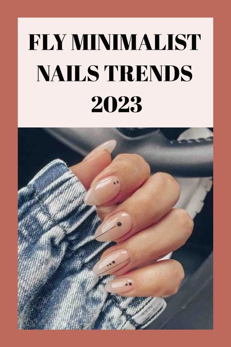 Looking for the perfect minimalist nail ideas to keep your nails looking stylish and elegant? Get ready for 2023 with a collection of simple yet sophisticated designs that are sure to make a statement. From neutral tones to bold pops of color, these ideas will elevate any outfit. Whether you prefer short or long nails, there's something for everyone in this collection. Don't miss out on the latest trend and get inspired by these top minimalist nail ideas for 2023! Neutral Nail Designs, Minimalist Nail, Nails Trend, Subtle Nails, Minimalist Nail Art, Modern Nails, Minimal Nails, Lines On Nails, Geometric Nail