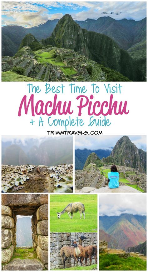 Perú\'s most famous treasure. A landmark most everyone wants to see. One of the New Seven Wonders of the World. There have been a lot of regulation changes, but check out the best time to visit Machu Picchu and this complete guide with tips! #machupicchu #peru #guide #tips #visit #incas #ruins #cusco #cuzco #aguascalientes #viaje #perú New Seven Wonders, Huayna Picchu, Peru Travel Guide, Seven Wonders Of The World, South America Destinations, Jw Marriott, Peru Travel, Seven Wonders, South America Travel