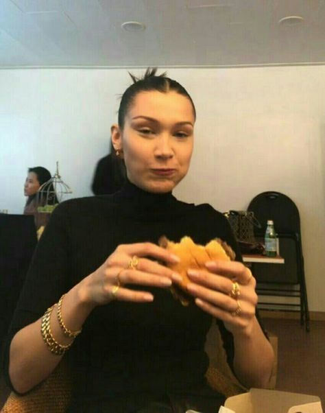 Bella Hadid Eating, Bella Hadid, A Woman, On Instagram, Instagram