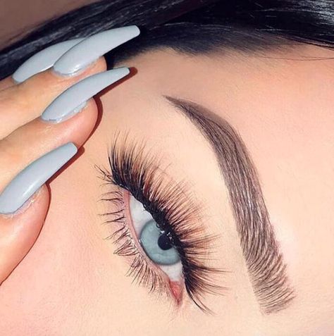 Picture by @whitneykshepherd Eyelashes from @winkdeluxe ✨ Curved Brows, Shape My Eyebrows, Defined Eyebrows, Eyebrows Goals, Curved Eyebrows, Makeup Collection Goals, Brow Products, Eye Brows, Eyebrows On Fleek