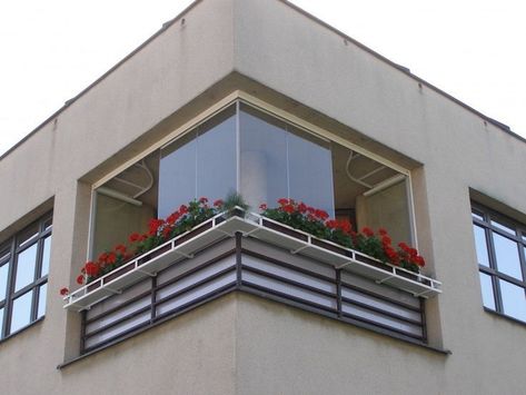 Open Balcony Ideas, Closed Balcony Ideas, Enclosed Balcony Ideas, House Window Design, Glass Balcony, Balcony Design Ideas, Kitchen Design Pictures, Covered Balcony, Balcony Grill Design