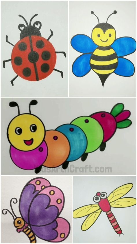 Easy to Make Animal Drawings for Kids Check more at https://www.kidsartncraft.com/easy-to-make-animal-drawings-for-kids/ Simple Drawings For Kids, Animal Drawings For Kids, Drawing For Kids Easy, Basic Drawings, Basic Drawing For Kids, Drawing Pictures For Kids, Drawings For Kids, Easy Animal Drawings, Art Kits For Kids