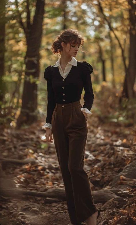 Cottagecore Outfit Ideas For Fall (Fabrics, Prints and How to Style) - The Mood Guide Fall Cottagecore Outfits, Positive Affirmation Quotes For Women, Affirmation Quotes For Women, Dark Cottagecore Fashion, Cottagecore Aesthetic Outfits, Cottagecore Outfit Ideas, Positive Affirmation Quotes, Fall Cottagecore, Academia Aesthetic Outfit