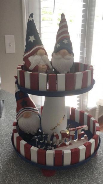 Uncle Sam Craft, Fouth Of July Crafts, Patriotic Crafts Diy, 4th Of July Crafts, Patriotic Diy, Americana Crafts, 4th July Crafts, Shabby Tree, Blue Crafts