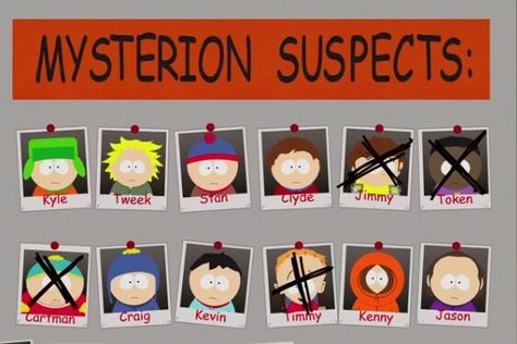 South Park Characters Names, Professor Chaos, South Park Videos, Craig Tucker, South Park Memes, Names List, North Garden, South Park Funny, South Park Characters