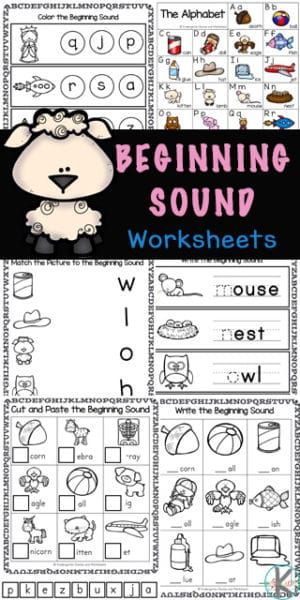 Free Beginning Sounds Worksheets, Free Beginning Sounds Printables, Beginning Sound Worksheets Kindergarten, Beginning Sounds Worksheets Free, Letter Sound Worksheets, Beginning Sound Worksheets, Beginning Sounds Kindergarten, Initial Sounds Worksheets, Initial Sound Activities