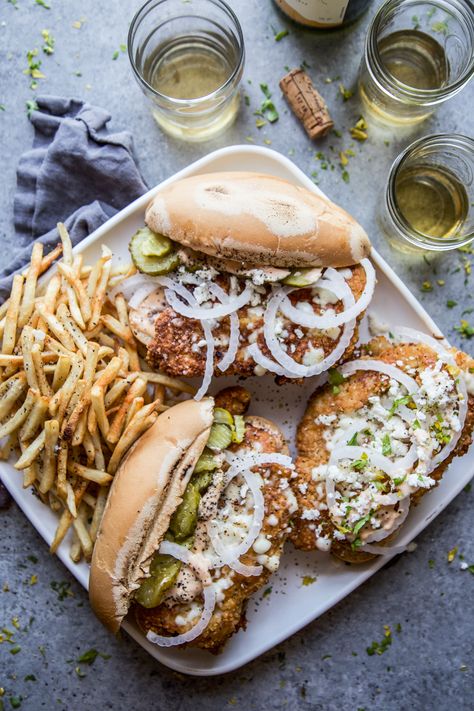 Pickles And Cheese, Chipotle Mayo, Pan Fried Chicken, Fried Chicken Sandwich, Roasted Asparagus, Yummy Chicken Recipes, Chicken Sandwich, Wrap Sandwiches, Yum Yum Chicken