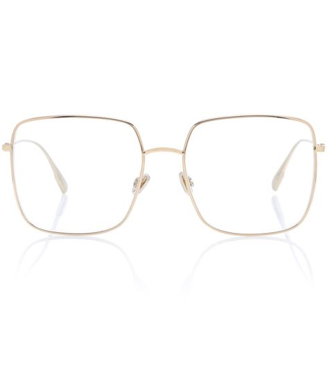 Dior Eyeglasses, Glasses Frames Trendy, Glasses Outfit, Retro Eyeglasses, Glasses Trends, Dior Gold, Trendy Glasses, Cool Glasses, Fashion Eye Glasses