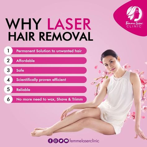 6 Important Reasons to Consider Laser Hair Removal Service as Your InstantPermanent Solution to Get Rid Off Unwanted Body HairFor More InfoDetails Contact647-229-7397 FemmeLaserClinic SkinCareServices LaserHairRemoval GlowingSkin SmoothSkin SkinCareInToronto BeautyMatter LookFabulous MakeOver MakeupArtist MakeupLook Laser Hair Removel, Laser Hair Removal Content, Laser Hair Removal Post, Laser Hair Removal Quotes, Laser Hair Removal Aesthetic, Laser Hair Removal Facts, Natural Hair Removal Remedies, Permanent Laser Hair Removal, Laser Hair Reduction