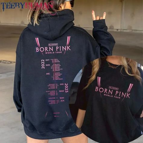 Born Pink Tshirt, Blackpink Tshirt, Venom Tshirt, Blackpink 2022, Born Pink Tour, Blackpink Born Pink, Pink Venom, Pink Tour, Born Pink