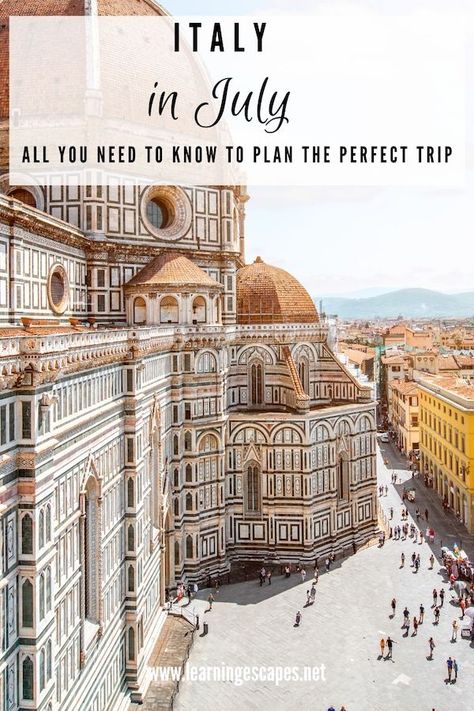 All you need to know to plan the perfect trip to Italy in July! Wheather, what to pack, the best places to visit in Italy in July, what to book when and more Europe In July, Italy In July, What To Pack For Italy, Italy Vacation Outfits, Places To Visit In Italy, Italy 2023, Visiting Italy, Best Of Italy, Italian Vacation