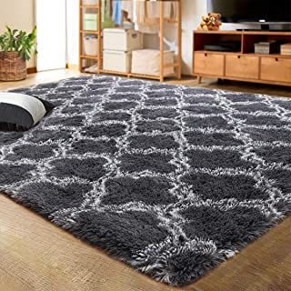 Amazon.ca : furniture plush rugs Morocco Pattern, Fluffy Rugs, Dorm Rugs, Rugs Large, Style Marocain, Sheepskin Rugs, Rugs For Bedroom, Fluffy Rug, Rug Modern